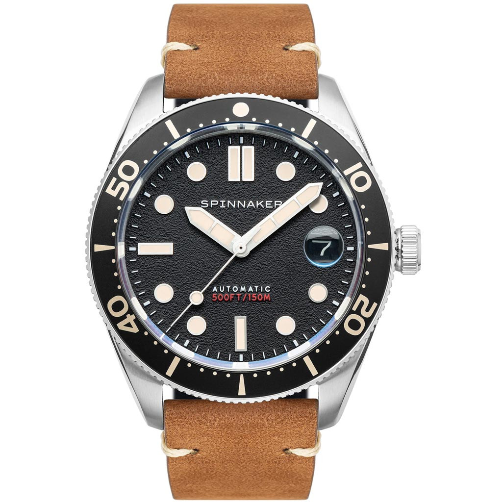 Reloj Spinnaker Croft Automático 40mm - Caja De Acero, Resistencia Al Agua 15ATM, Calendario Fecha/mes
