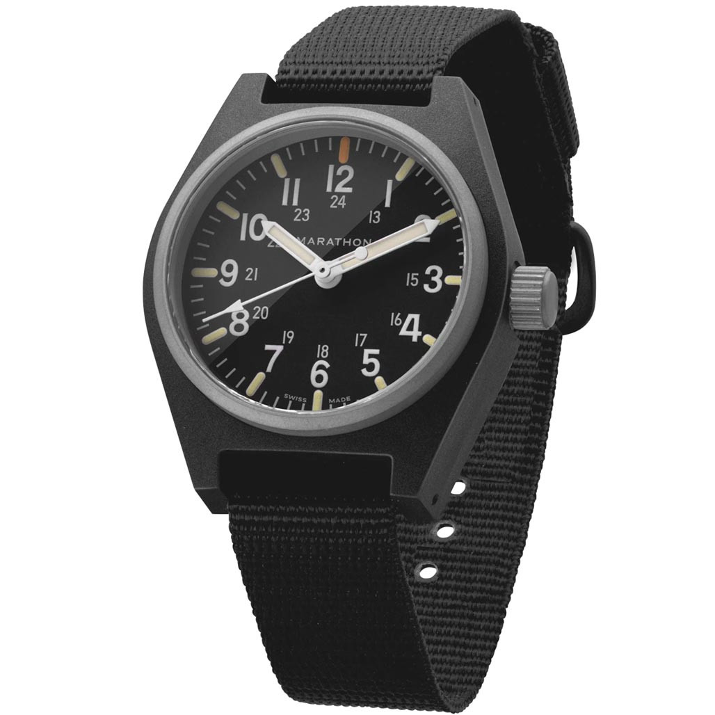 Marathon Swiss Made Quartz Military General Purpose Watch with