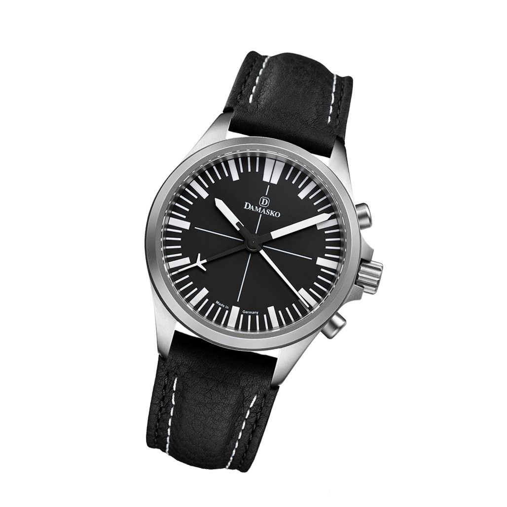 Damasko DC70 Chronograph Watch with a unique 60-minute stopwatch