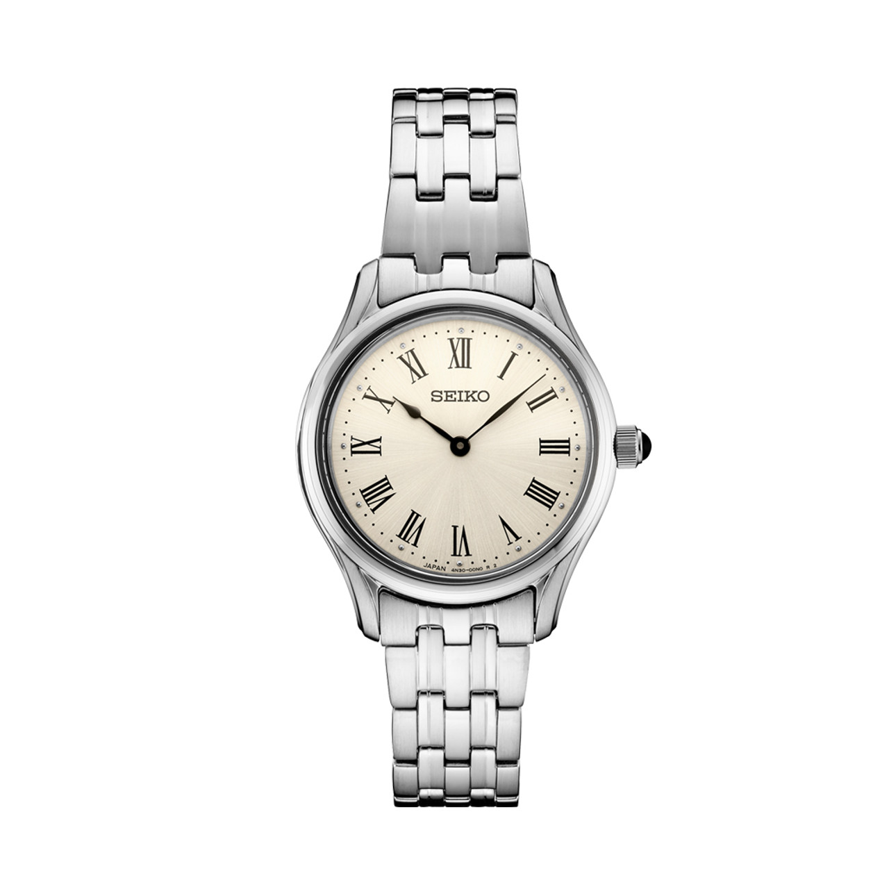 Seiko Essentials 29mm Dress Watch with Champagne Dial #SWR069