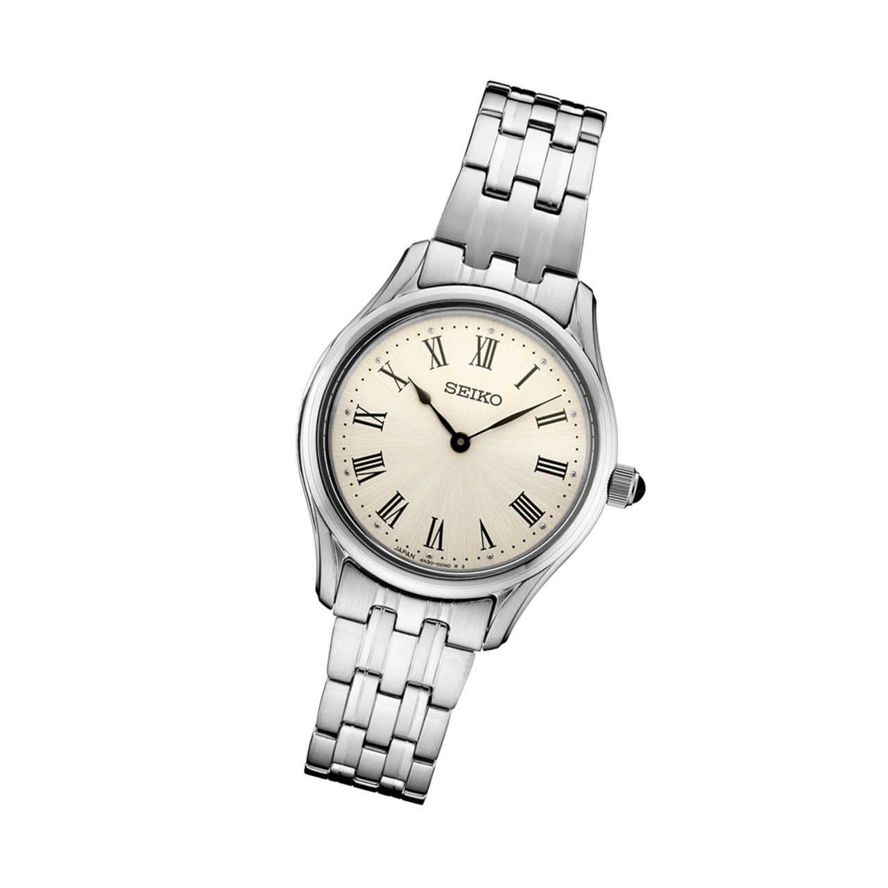 Seiko Essentials 29mm Dress Watch with Champagne Dial #SWR069