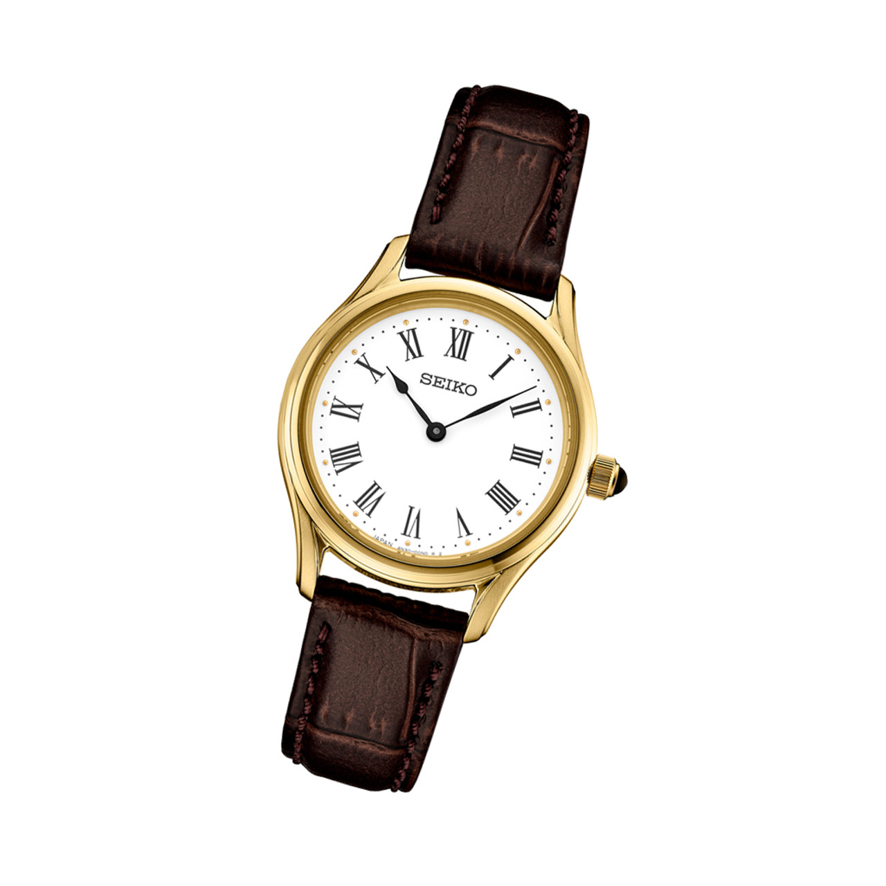 Seiko Essentials 29mm Dress Watch with White Dial #SWR072