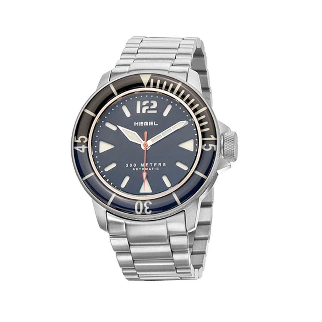 HEMEL 300-meter Automatic Dive Watch with AR sapphire crystal #HD1BB
