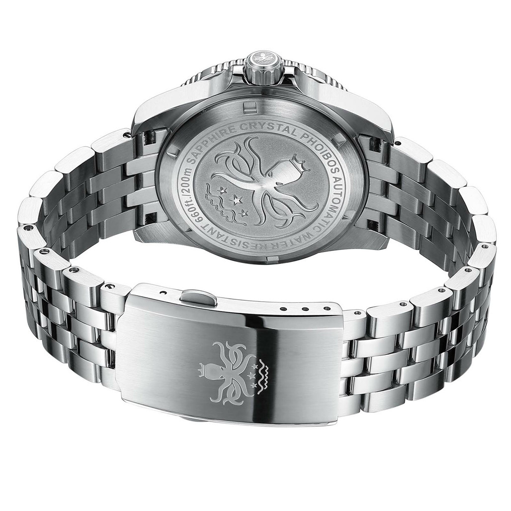 Phoibos Voyager Automatic Dive Watch with Malachite Green Dial #PY035A