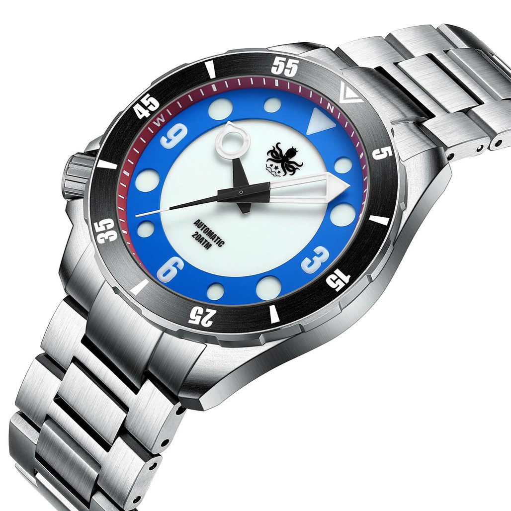 Phoibos Apollo Automatic Dive Watch with Full Lume Sandwich Dial