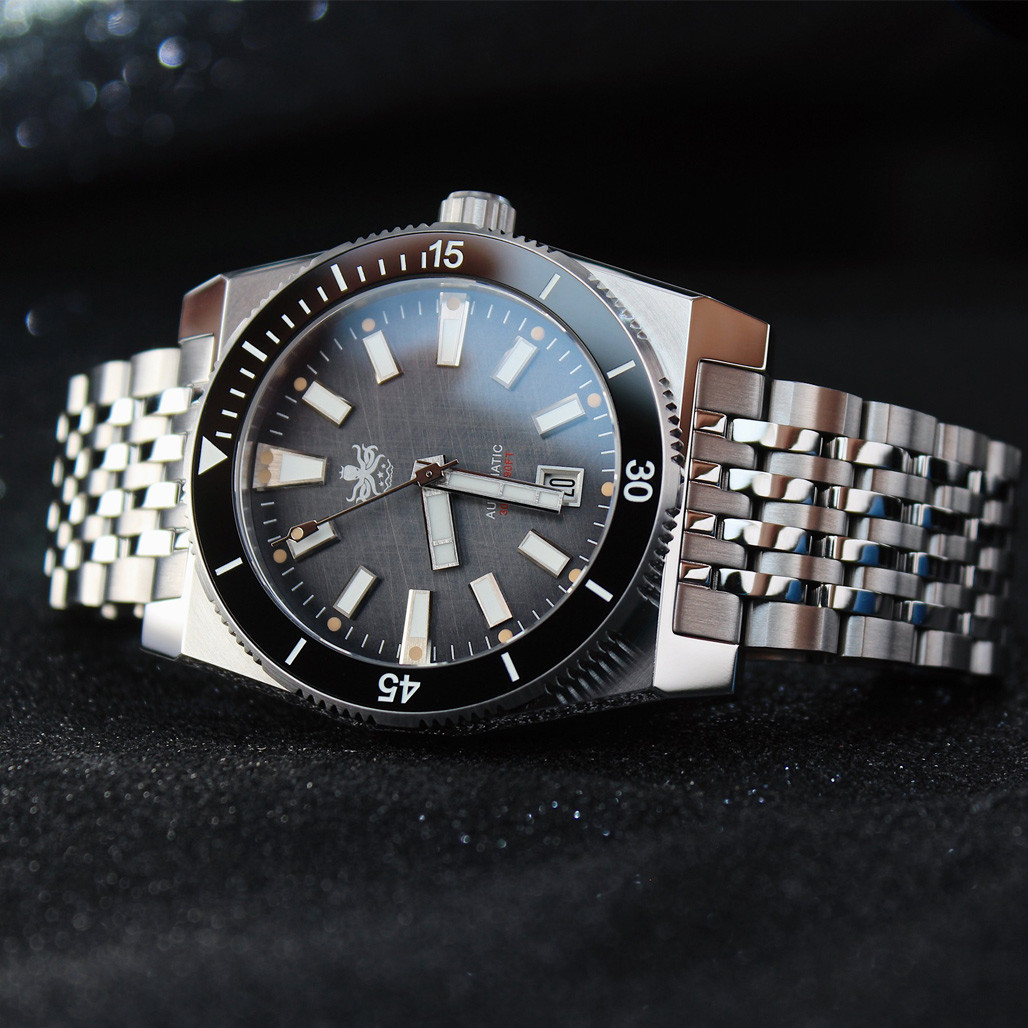 Phoibos Narwhal 300M Automatic Diver with Grey Dial #PY037C