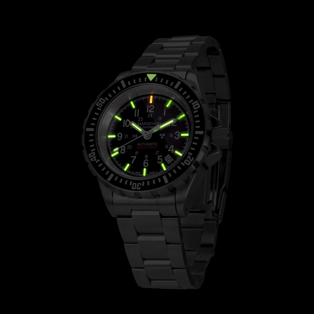 Marathon GSAR Swiss Automatic Dive Watch with sapphire crystal