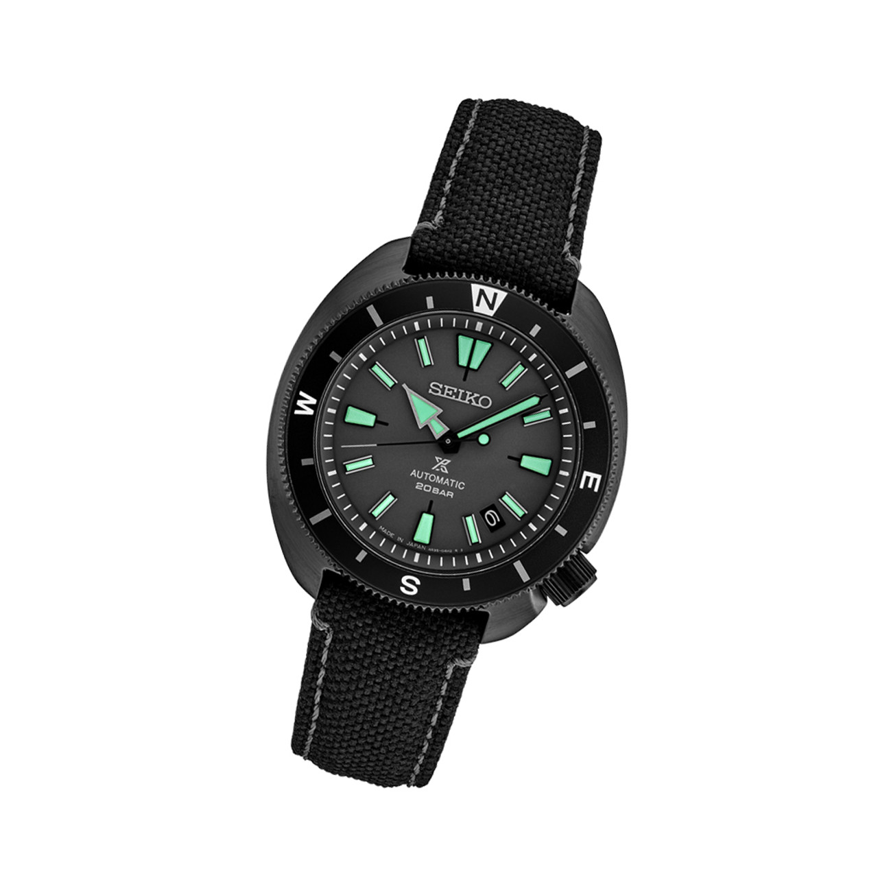 Seiko Prospex Black Series Limited Edition Night Vision Tortoise #SRPH99