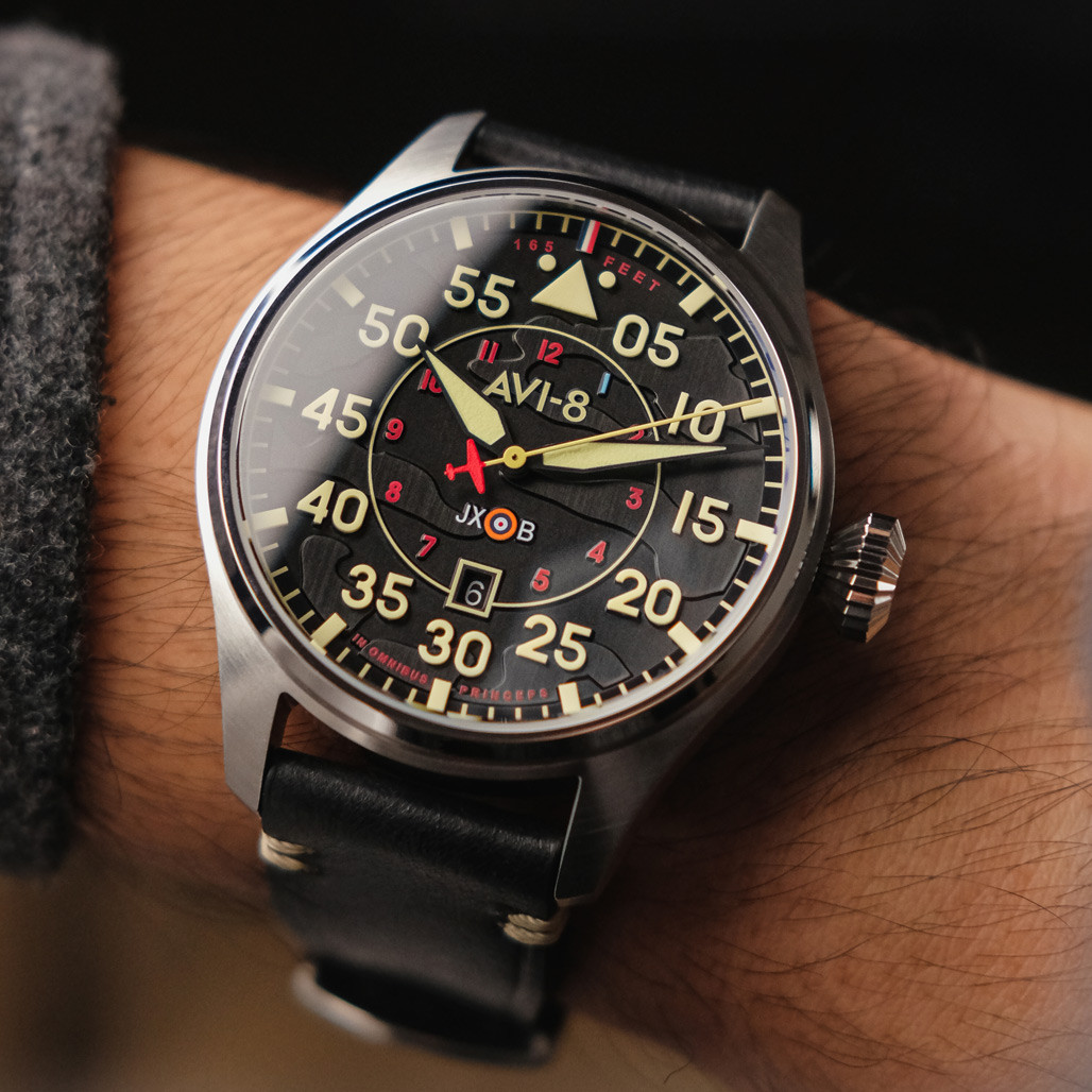 AVI-8 Hawker Hurricane Kenley Clowes Automatic Pilot Watch with