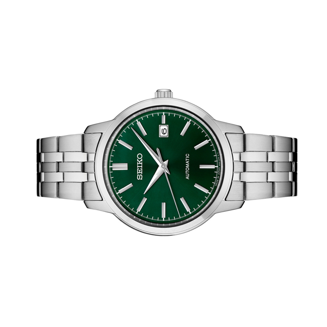 Seiko Essentials Dress Watch with Green Dial