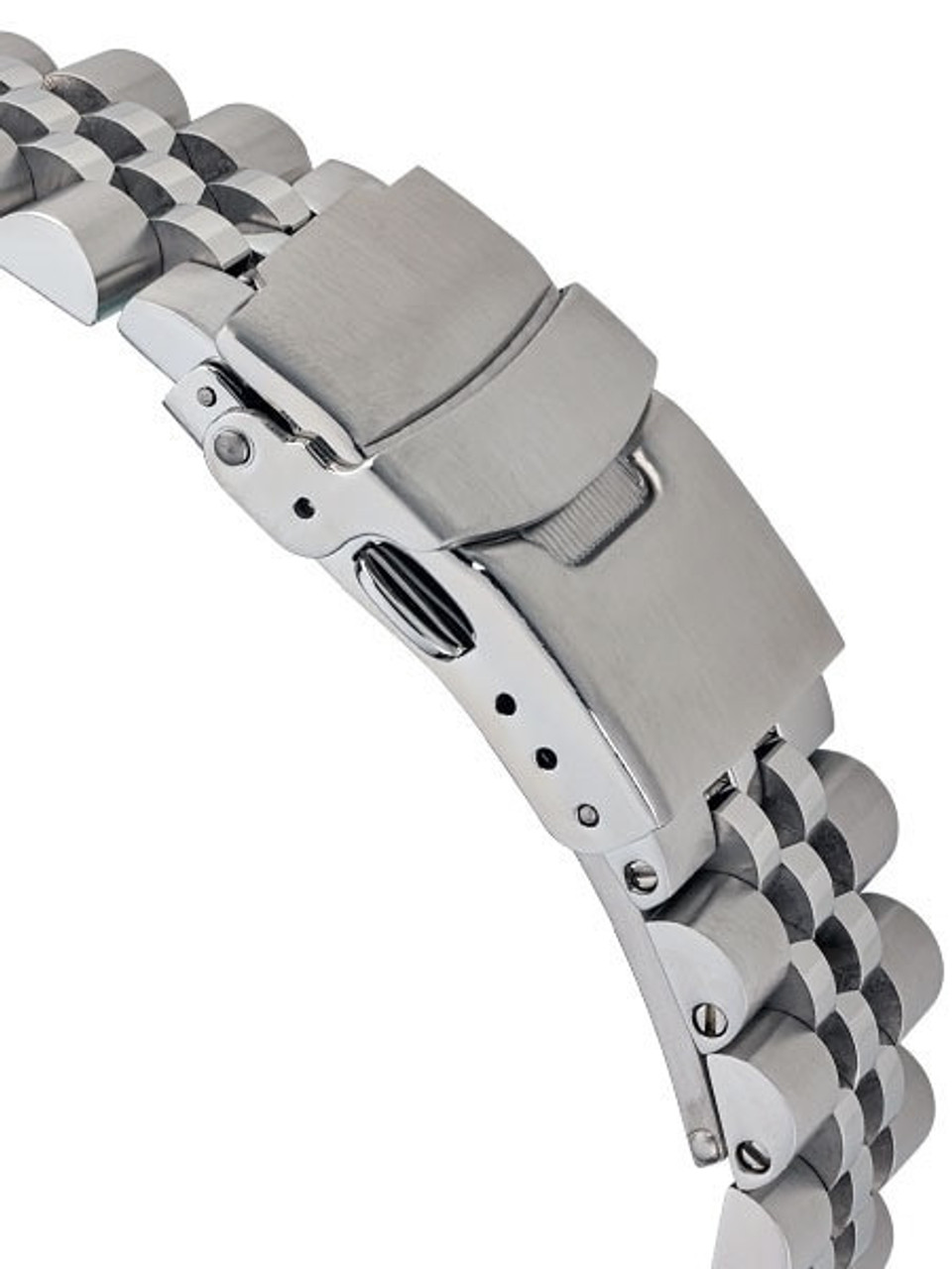 Islander 20mm Brushed and Polished Solid-Link Watch Bracelet for Citizen ProMaster Quartz Dive Watch #BRAC-36