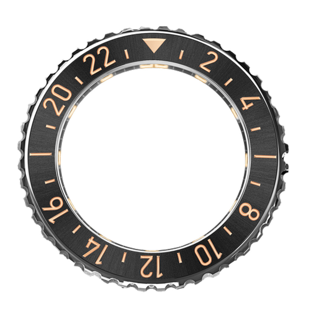 Formex Stainless Steel Bezel with Black Ceramic Insert for Formex