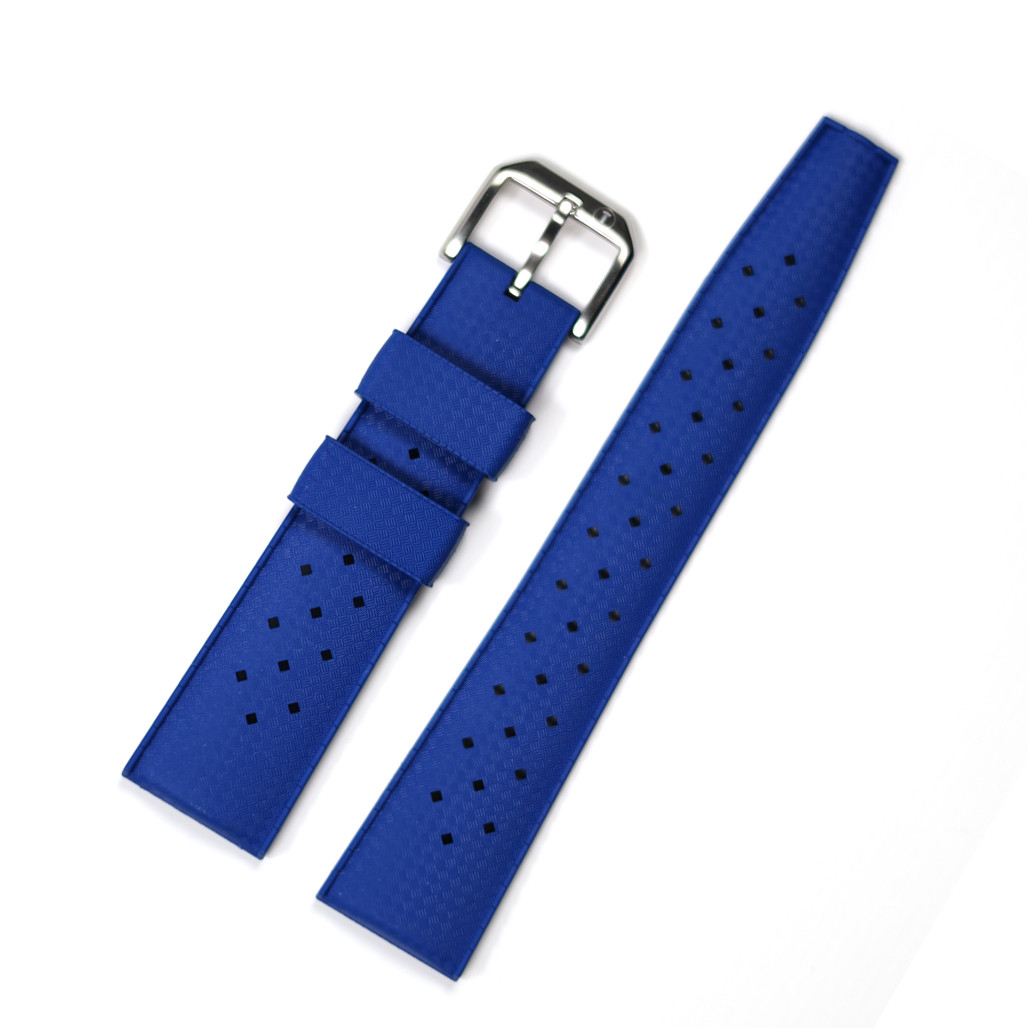 TROPIC Vulcanized Rubber Dive Strap in Royal Blue #TROP-08