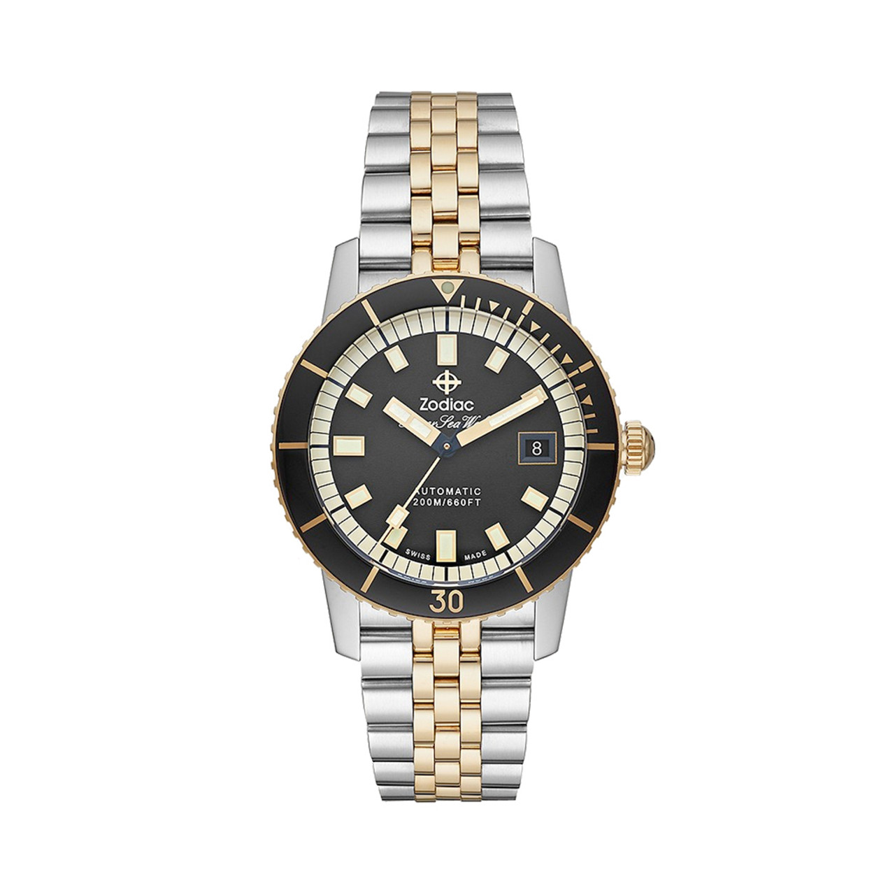 Zodiac Super Sea Wolf Automatic Stainless Steel Watch ZO9271