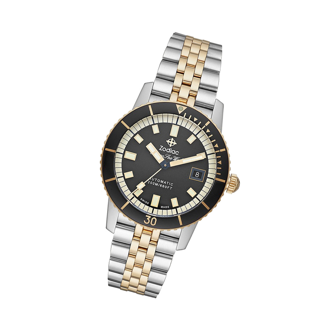 Zodiac Super Sea Wolf Automatic Stainless Steel Watch ZO9271