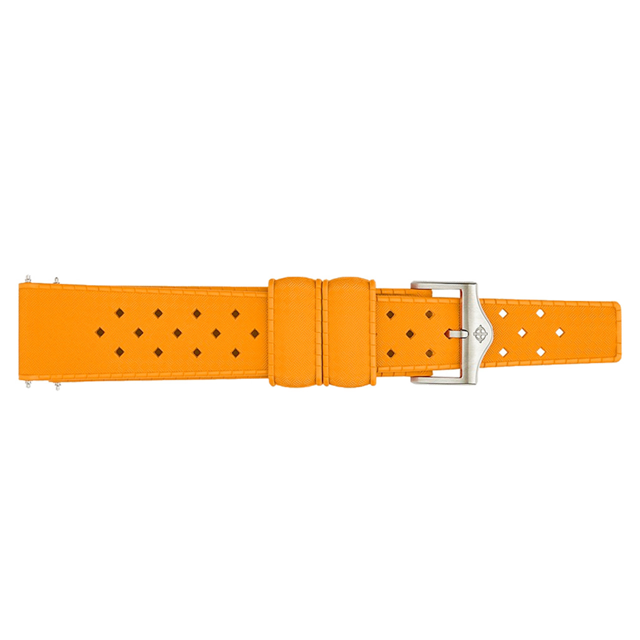 Zodiac OEM Orange Rubber Strap Set (20mm) #ZOS1009