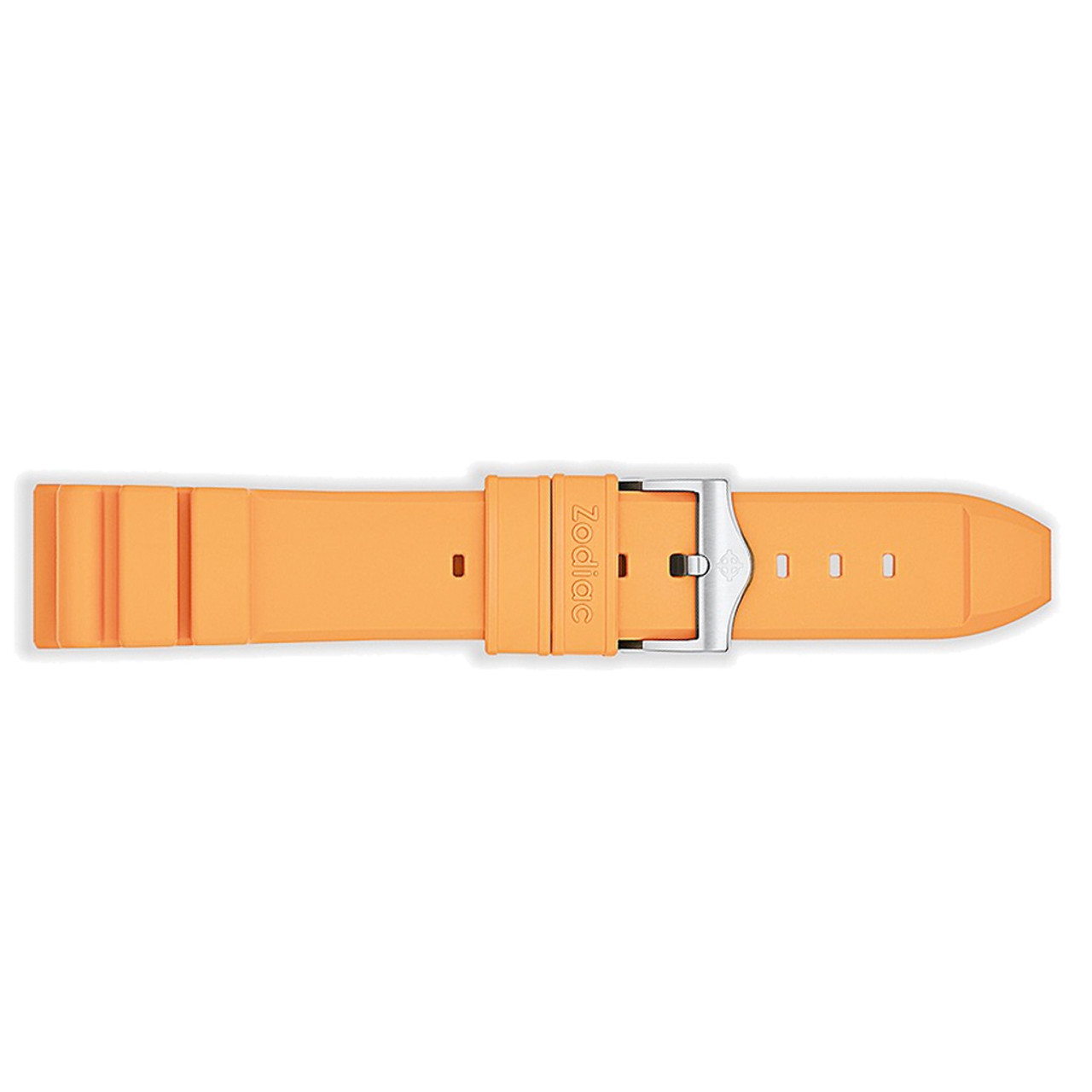 Zodiac OEM Orange Accordion Rubber Strap Set (20mm) #ZOS1020