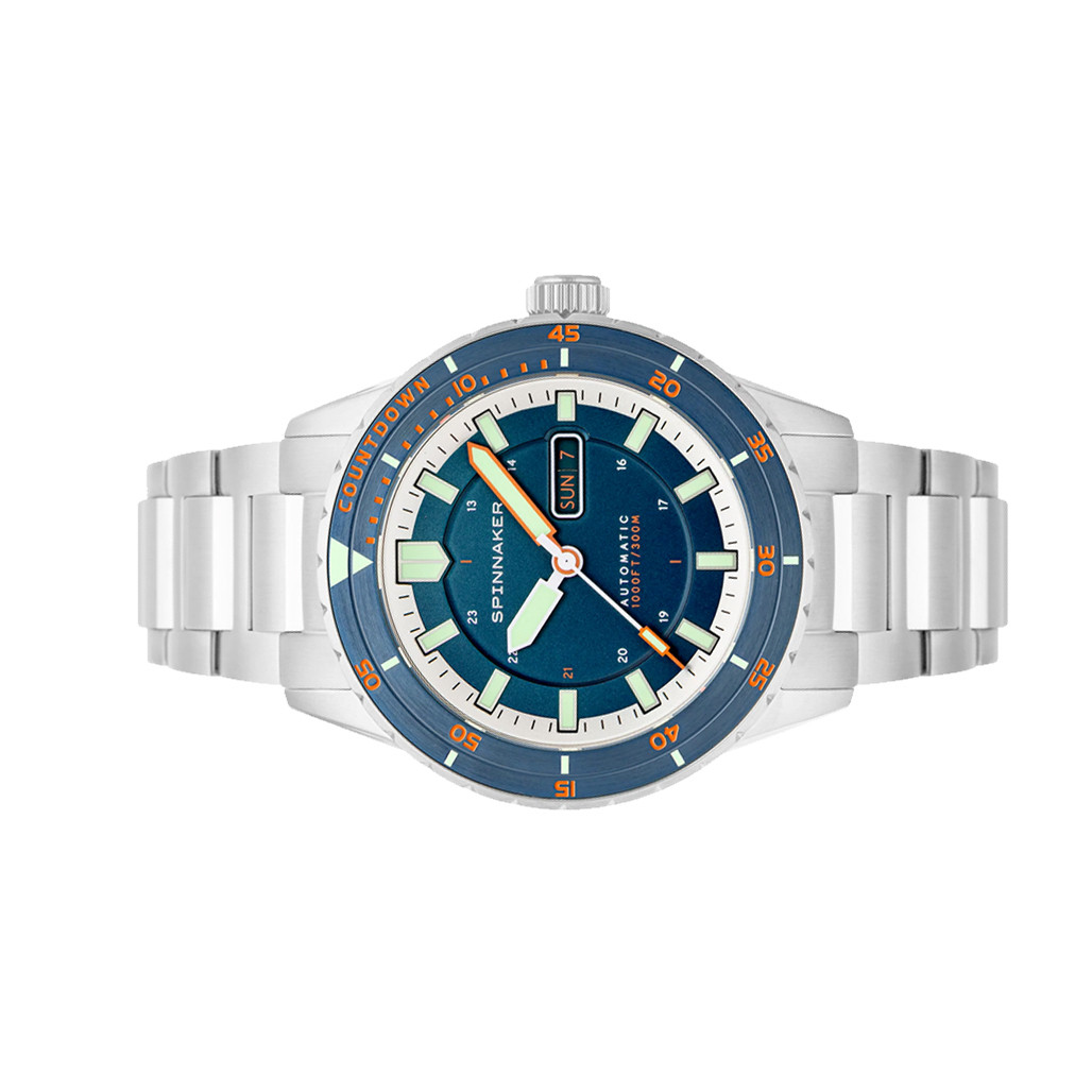 Spinnaker Hass Automatic Dive Watch with Azure Blue Dial #SP-5099-44