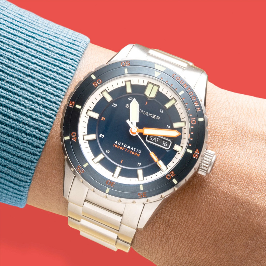Spinnaker Hass Automatic Dive Watch with Azure Blue Dial #SP-5099-44