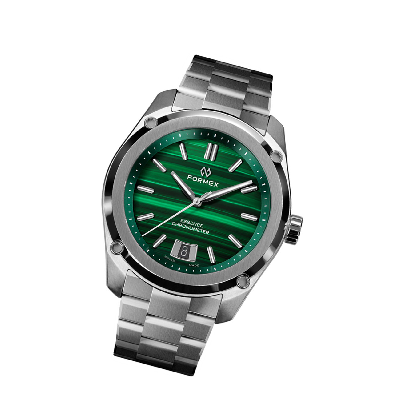 Formex Essence ThirtyNine Swiss Automatic Chronometer with Green Malachite  Dial #0333-1-6690-100