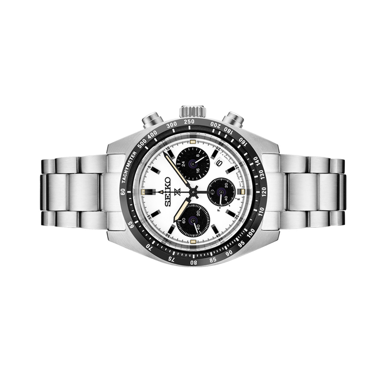 美品！！　SEIKO PROSPEX ソーラー SEIKO Men's Prospex Solar Chronograph Watch - Speidel