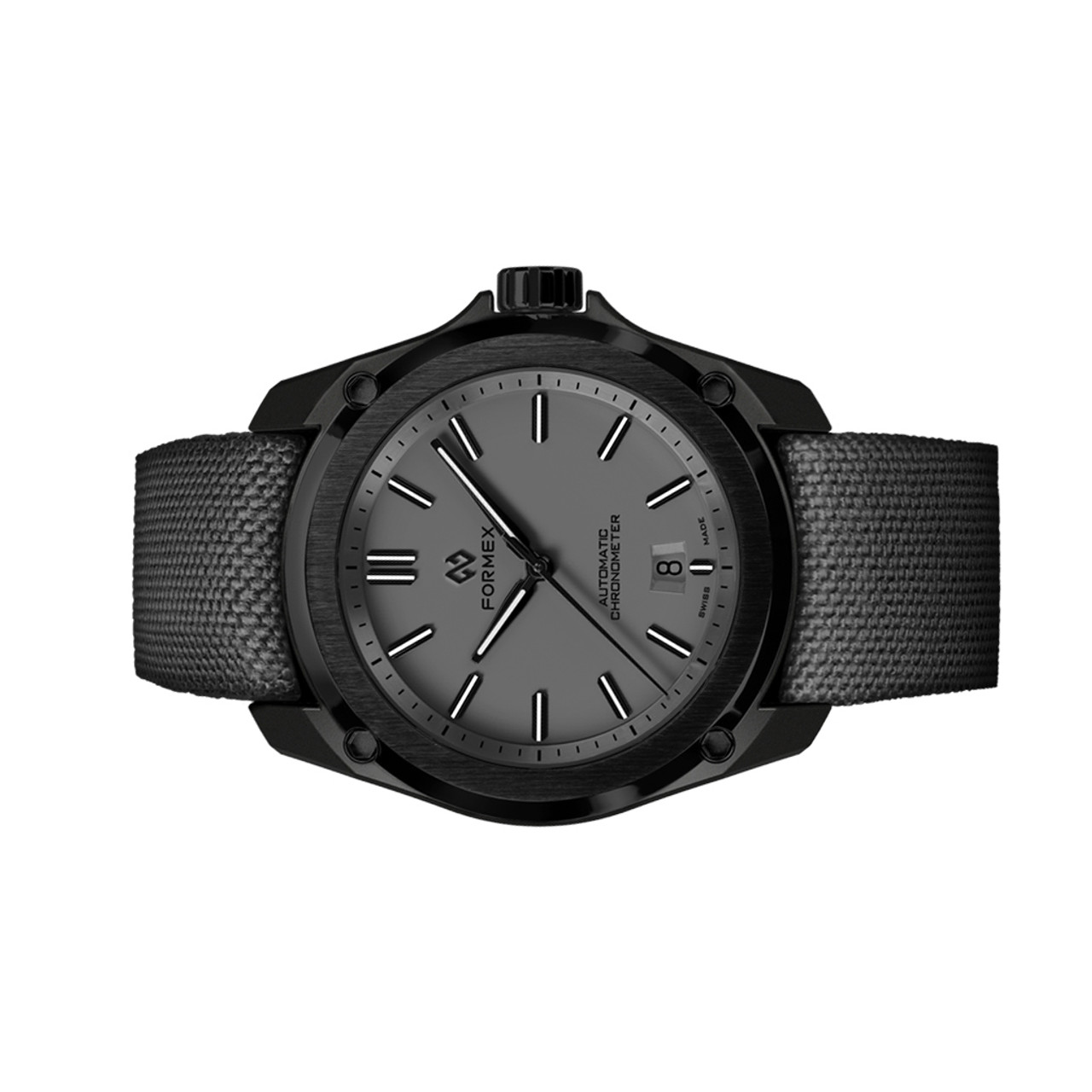 Formex Essence Leggera FortyOne (41mm) COSC Automatic Carbon Case Watch  with Cool Grey Dial #0331.4.6309.833