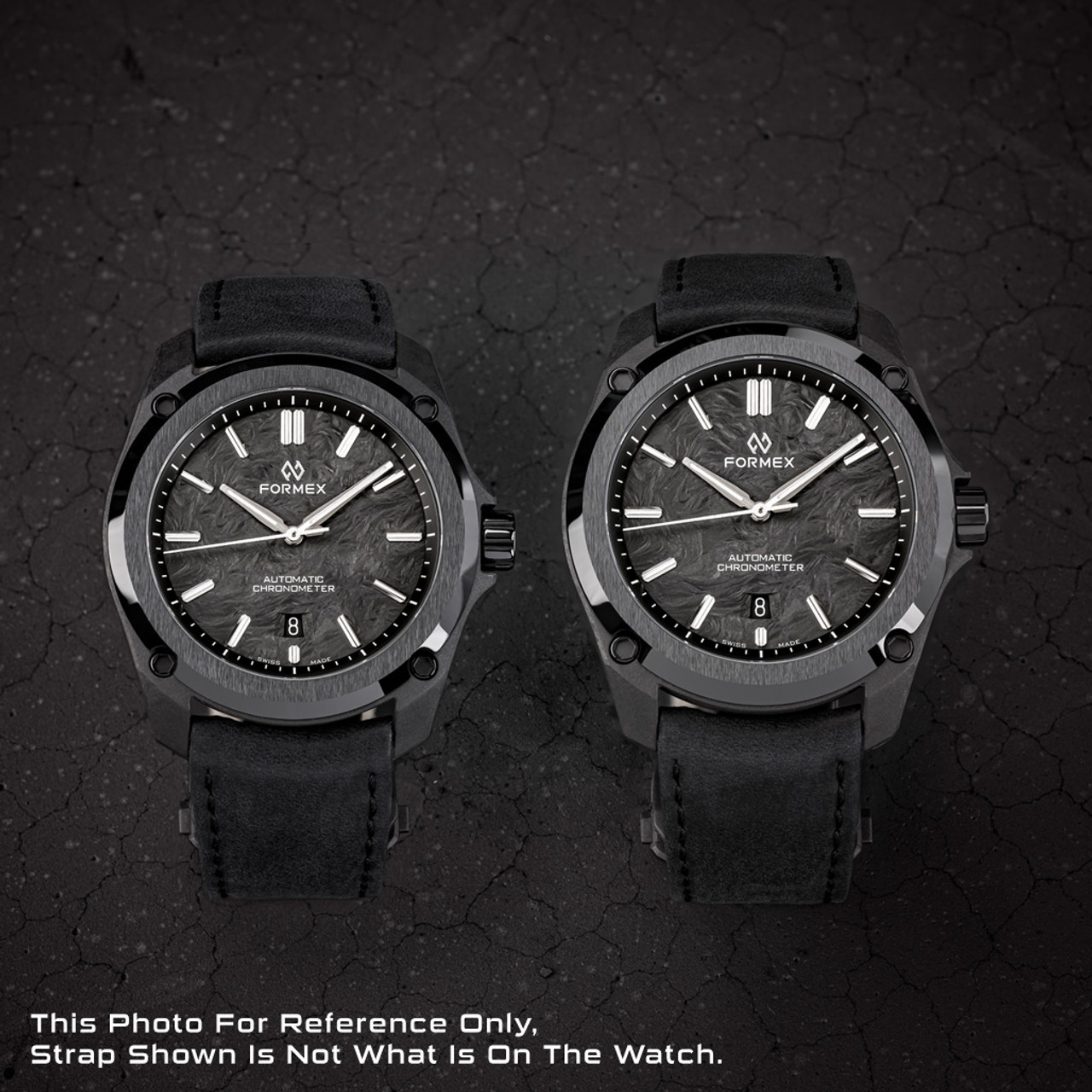 Formex Essence Leggera FortyOne (41mm) COSC Automatic Carbon Case Watch  with Cool Grey Dial #0331.4.6309.833