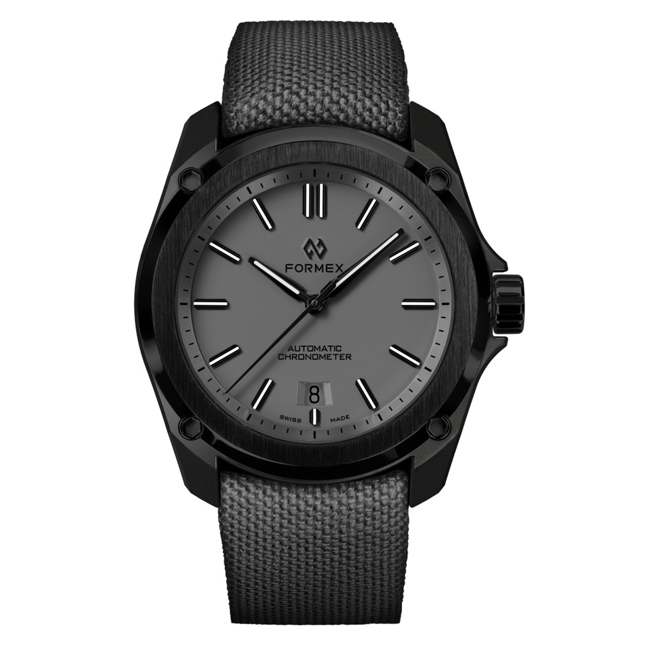 Formex Essence Leggera FortyOne (41mm) COSC Automatic Carbon Case Watch  with Cool Grey Dial #0331.4.6309.833