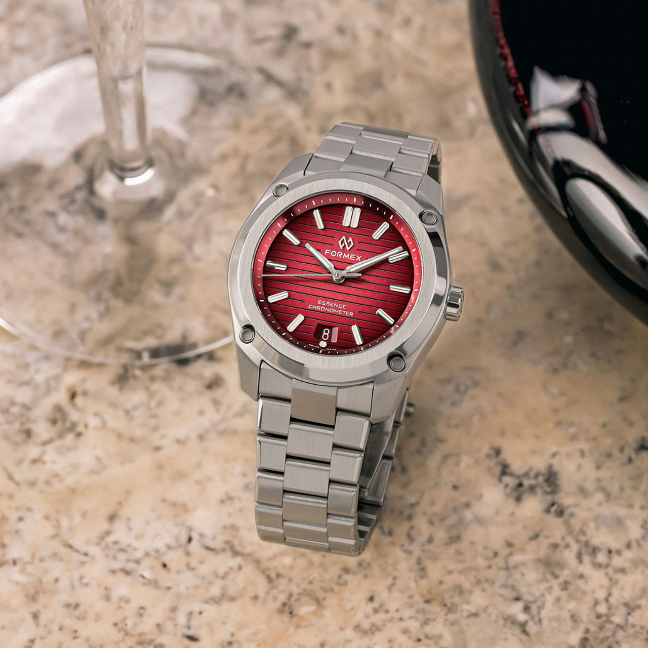 Formex Essence ThirtyNine Swiss Automatic Chronometer with Red 