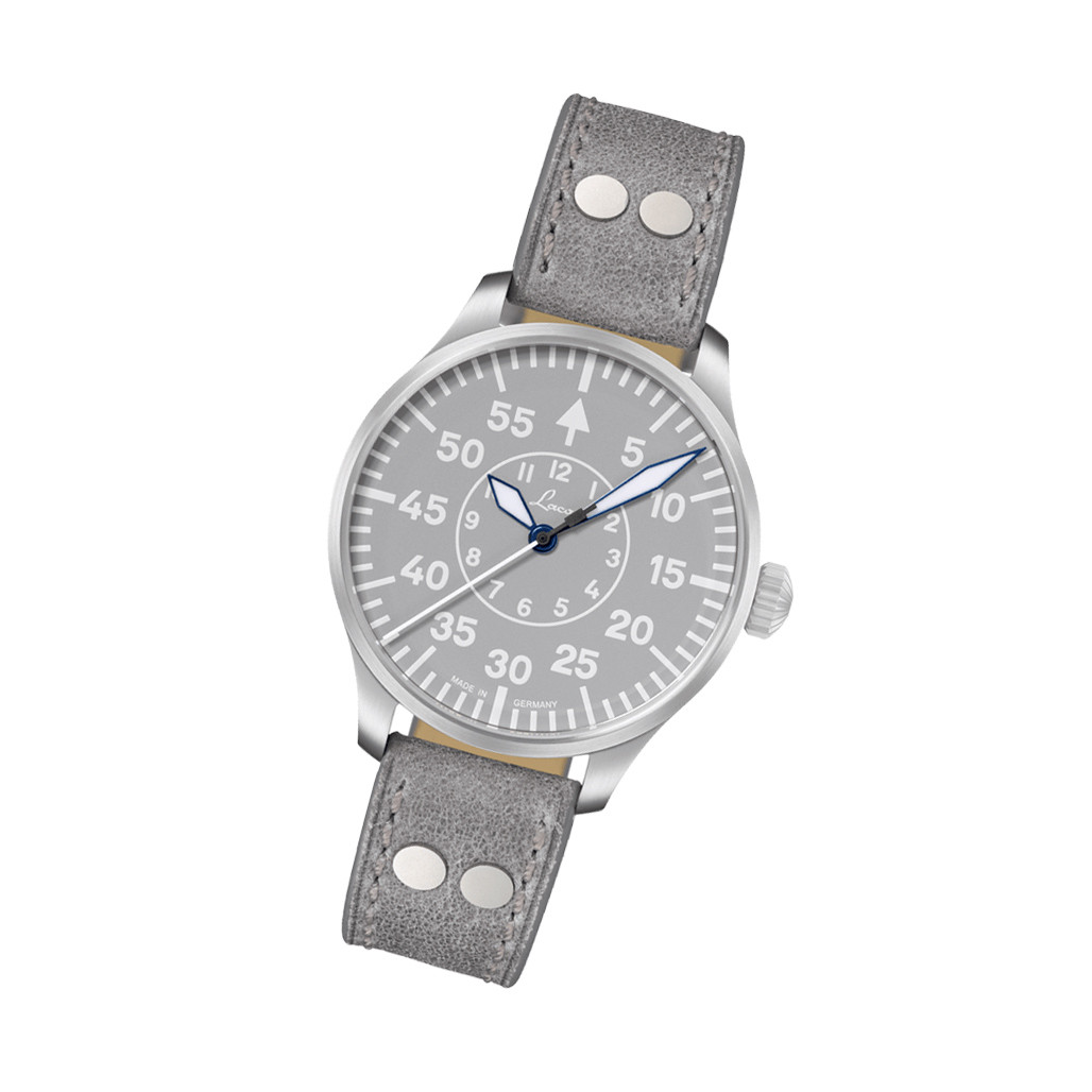 Laco Aachen Gray 39 Type B Dial Automatic Pilot Watch with
