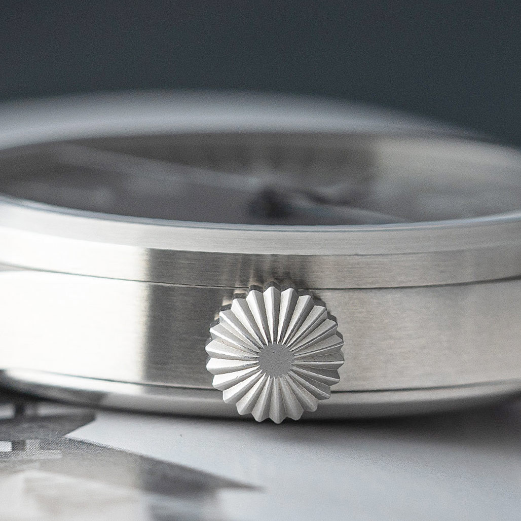 Laco Aachen Gray 42 Type B Dial Automatic Pilot Watch with