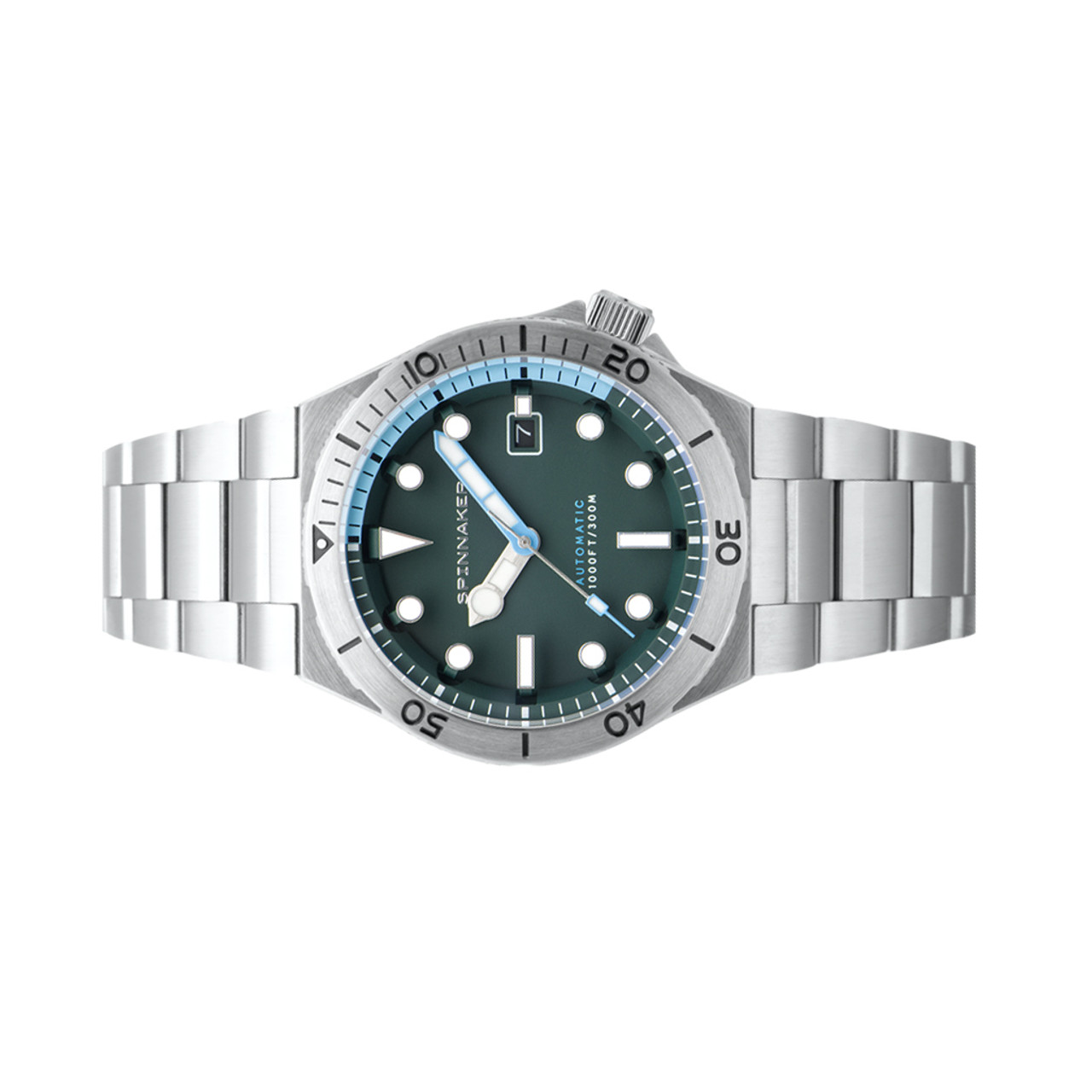 SPINNAKER BOETTGER 自動巻 42mm SP-5083-DD Spinnaker Boettger Automatic Dark Olive Limited Edition