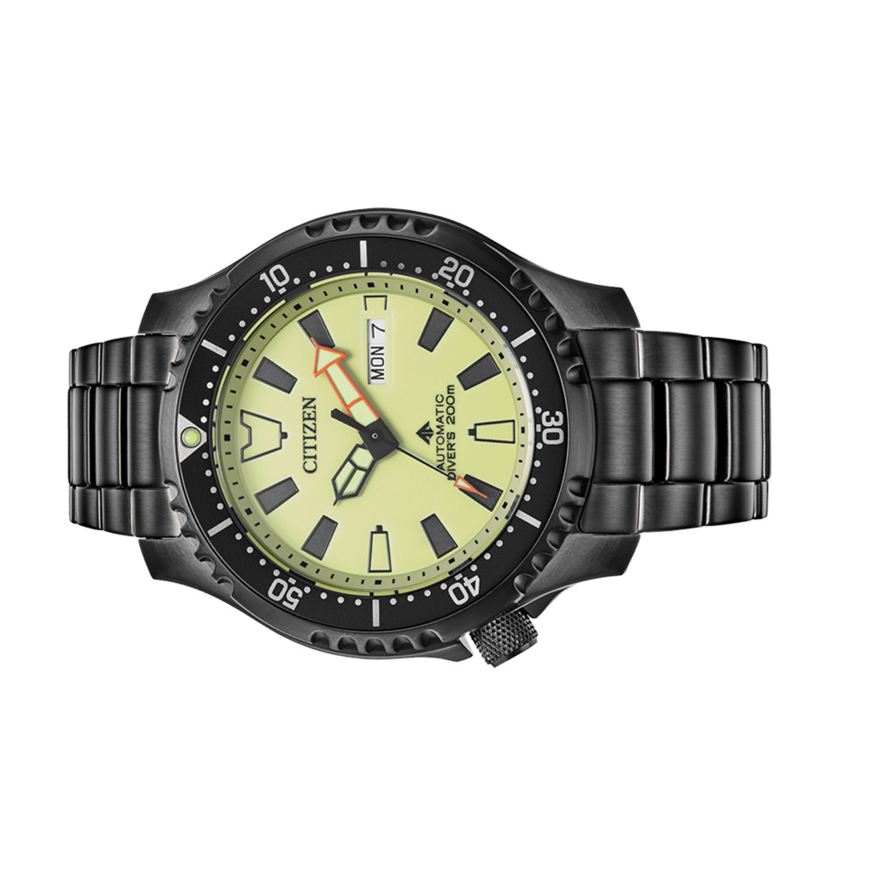 Citizen Automatic Promaster Dive Watch with Fully Lumed Dial and