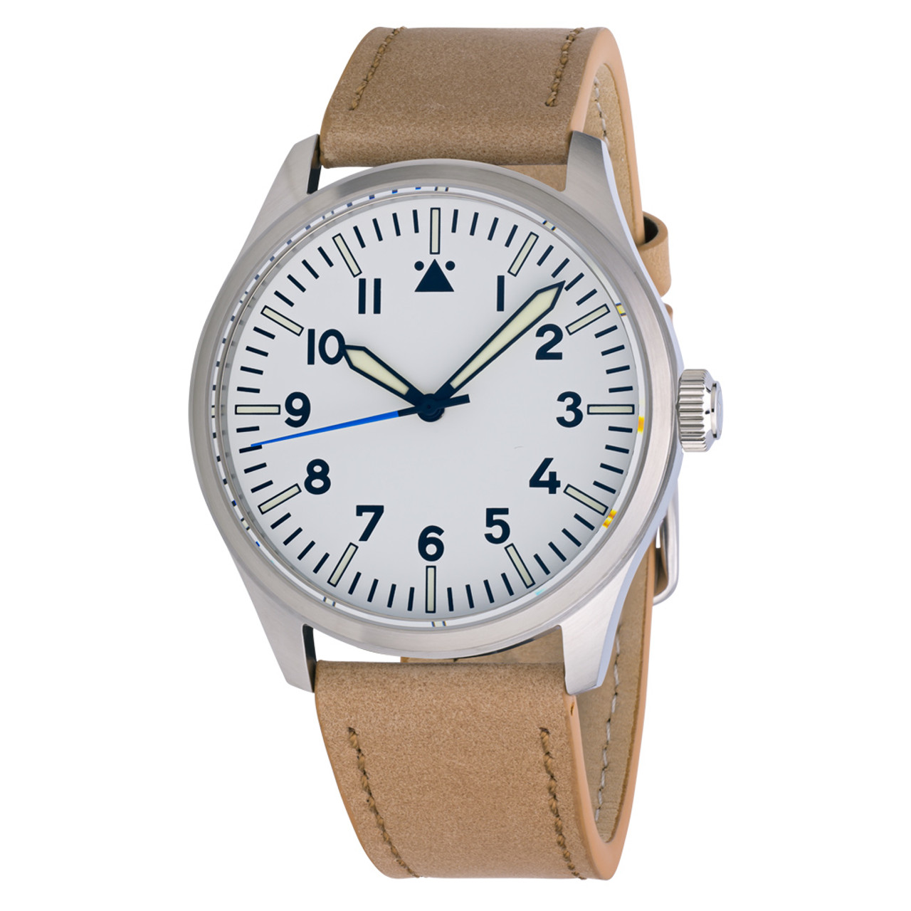 Islander Aviator Automatic Watch with White A Dial and Sapphire