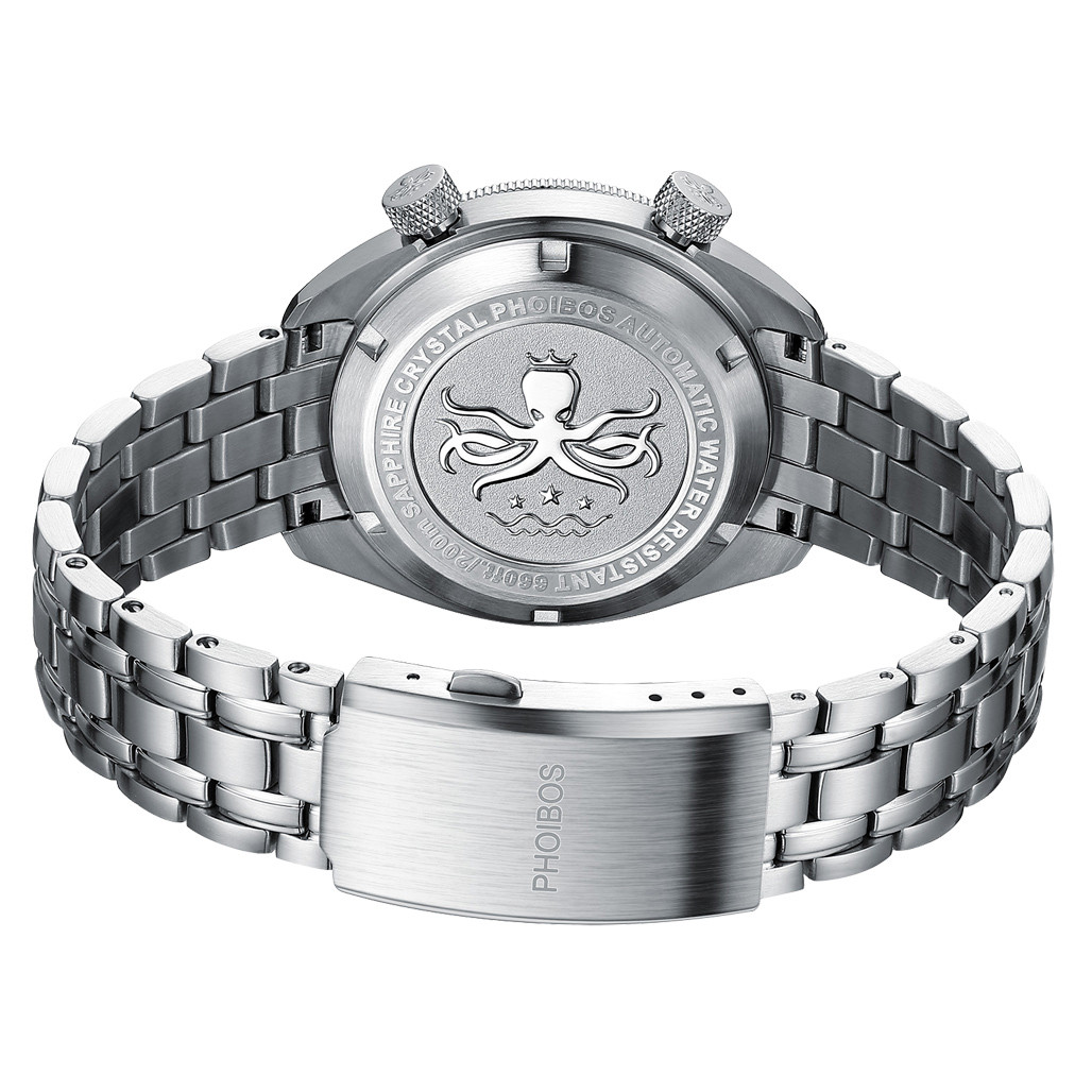 Phoibos Eagle Ray Automatic Compressor Style Dive Watch with