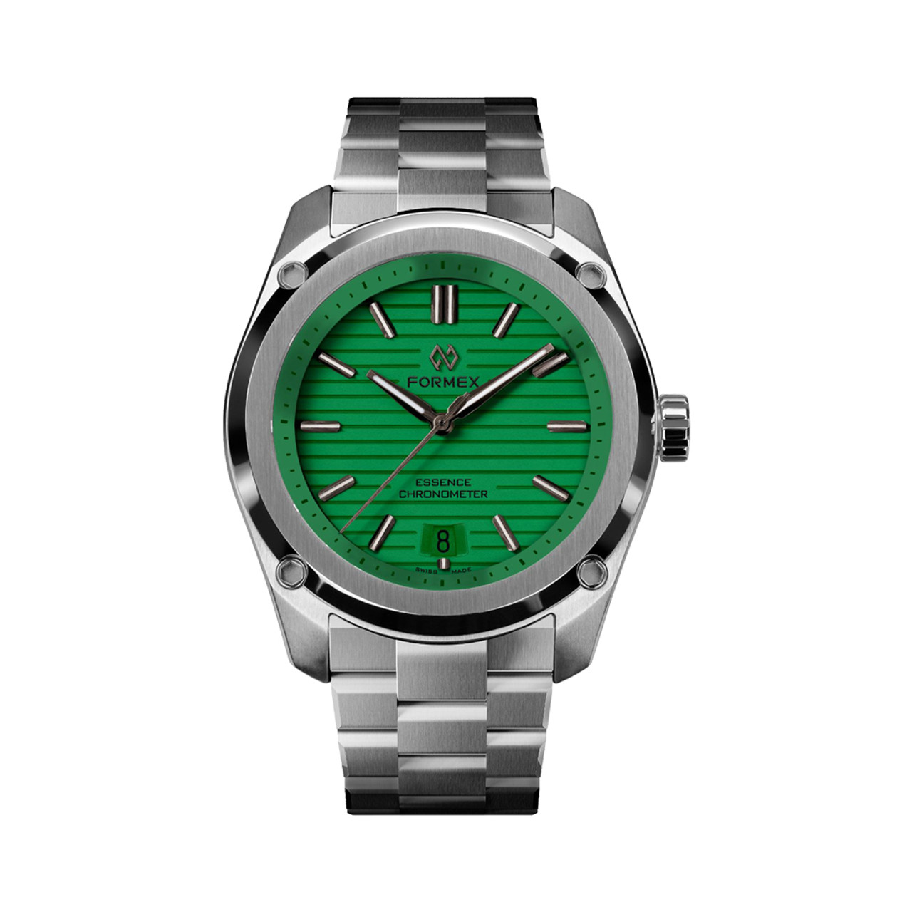 Formex Essence 39mm Swiss Splash Automatic Chronometer with Jungle Green  Dial #0333-1-6607-100