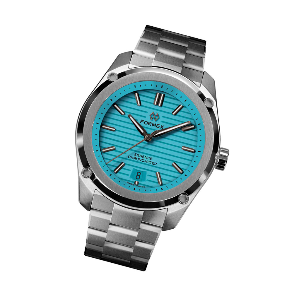 FORMEX ESSENCE 39 エッセンス ブルー 美品 付属品完備 Formex Essence 39mm Swiss Splash Automatic Chronometer with