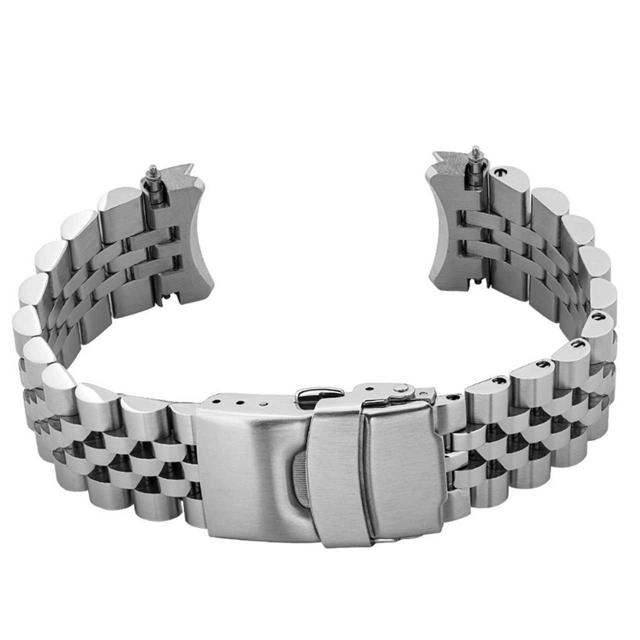 Islander 20mm Brushed and Polished Solid-Link Bracelet for Seiko 42.8mm ...