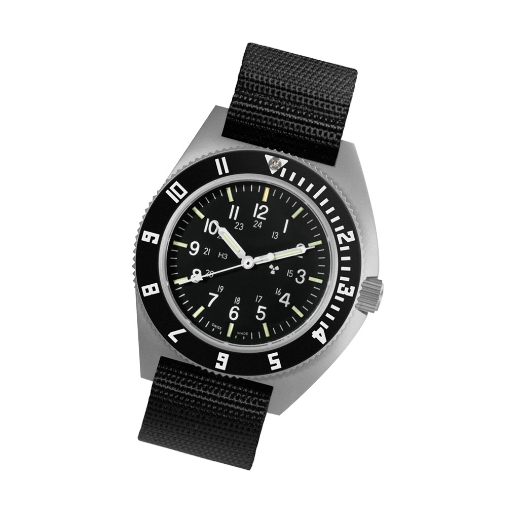 Marathon Swiss 41mm Steel Navigator (no date) with Tritium Tubes