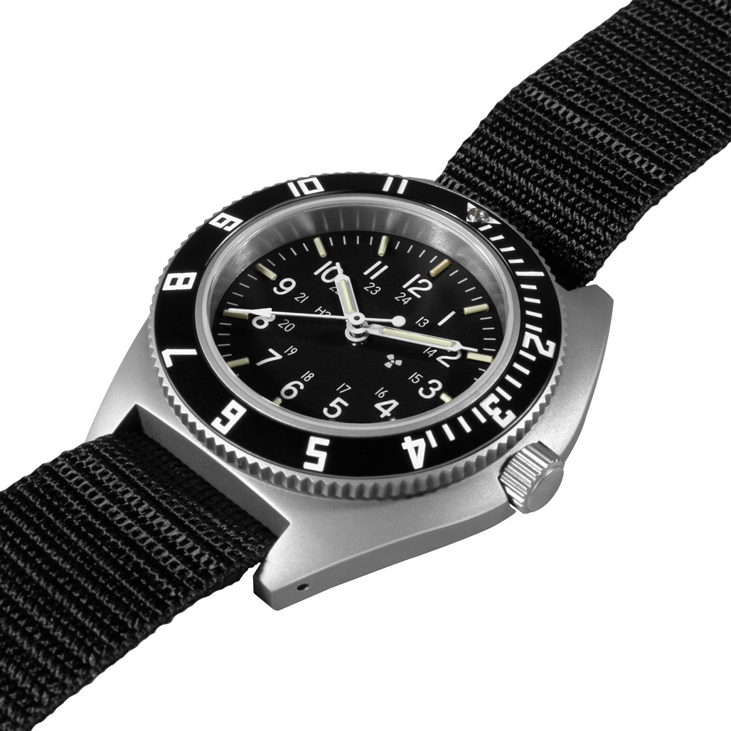 Marathon Swiss 41mm Steel Navigator (no date) with Tritium Tubes