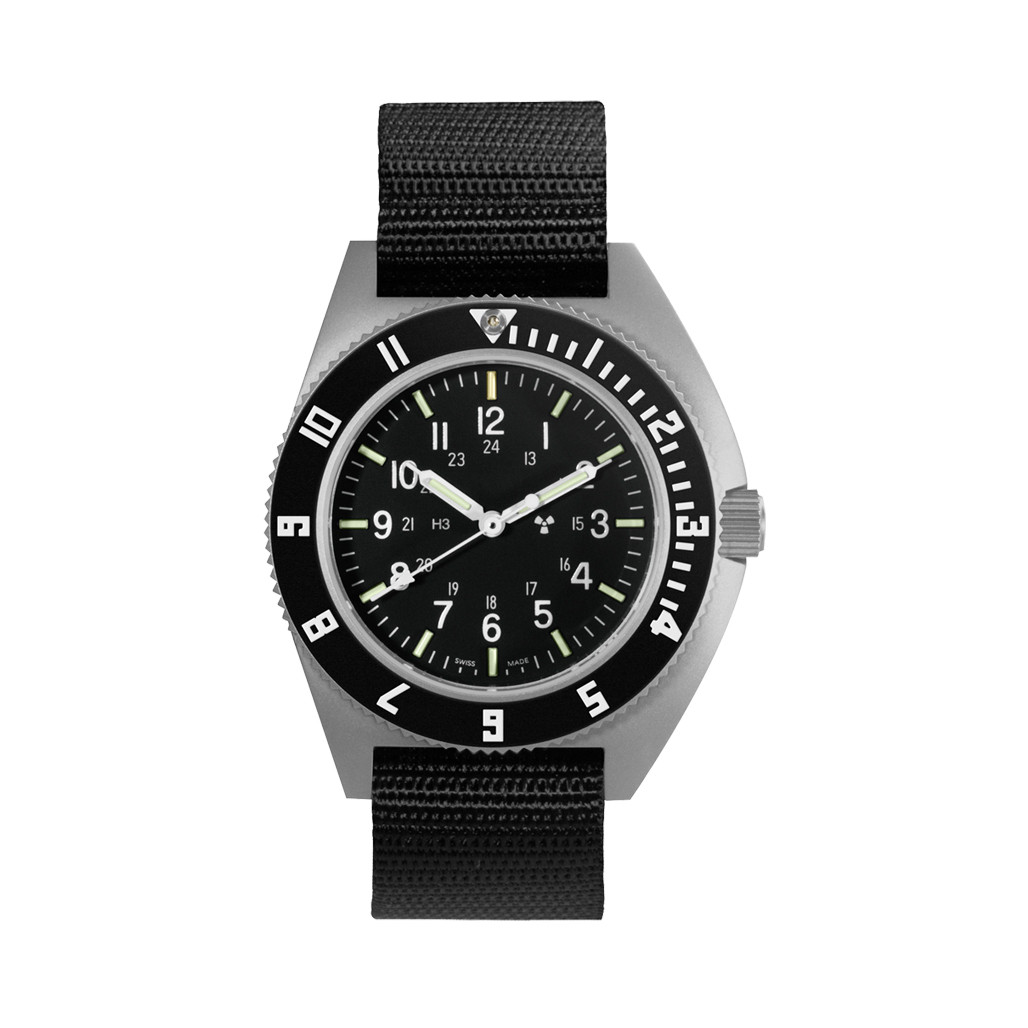 Marathon Swiss 41mm Steel Navigator (no date) with Tritium Tubes