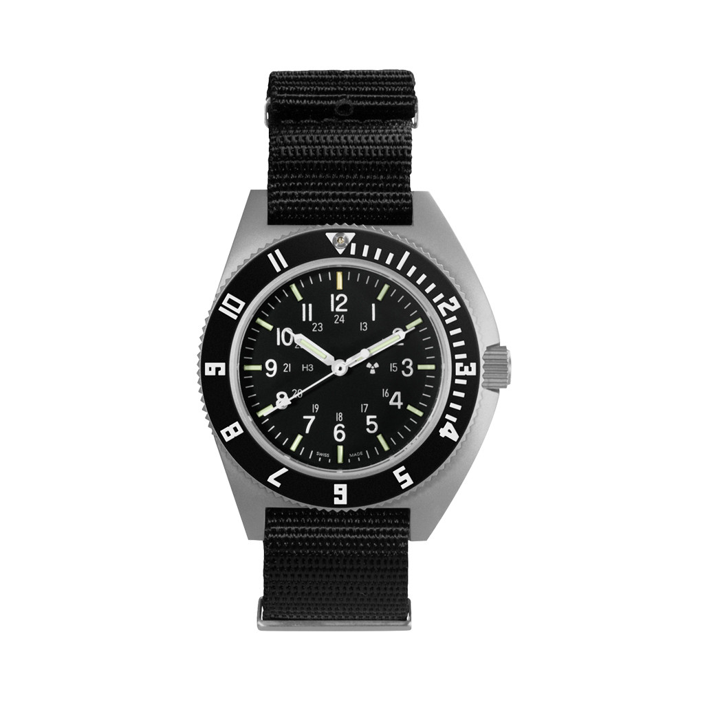 MBS です。　　　　　【No.4】 Marathon Swiss 41mm Steel Navigator (no date) with Tritium Tubes