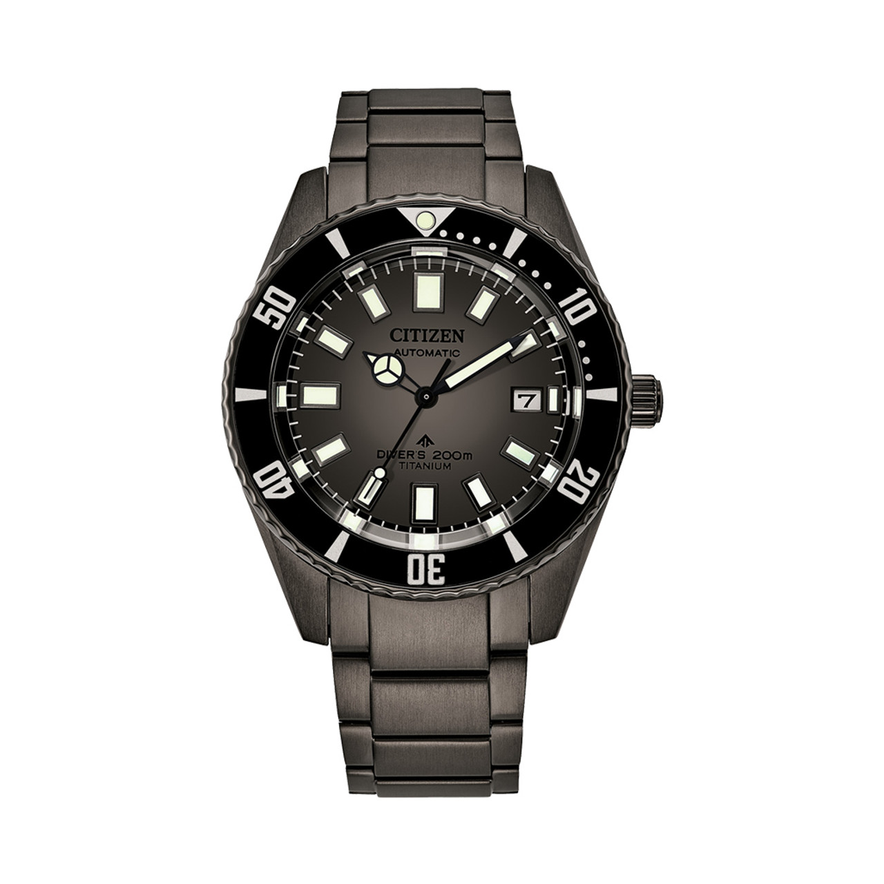 Citizen Promaster DLC Super Titanium Automatic Dive Watch with Black Dial  #NB6025-59H