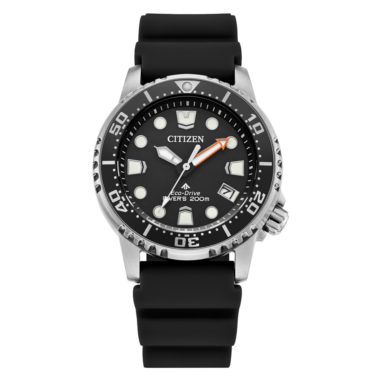 Citizen Promaster 36.5mm Solar Dive Watch with Black Dial #EO2020-08E