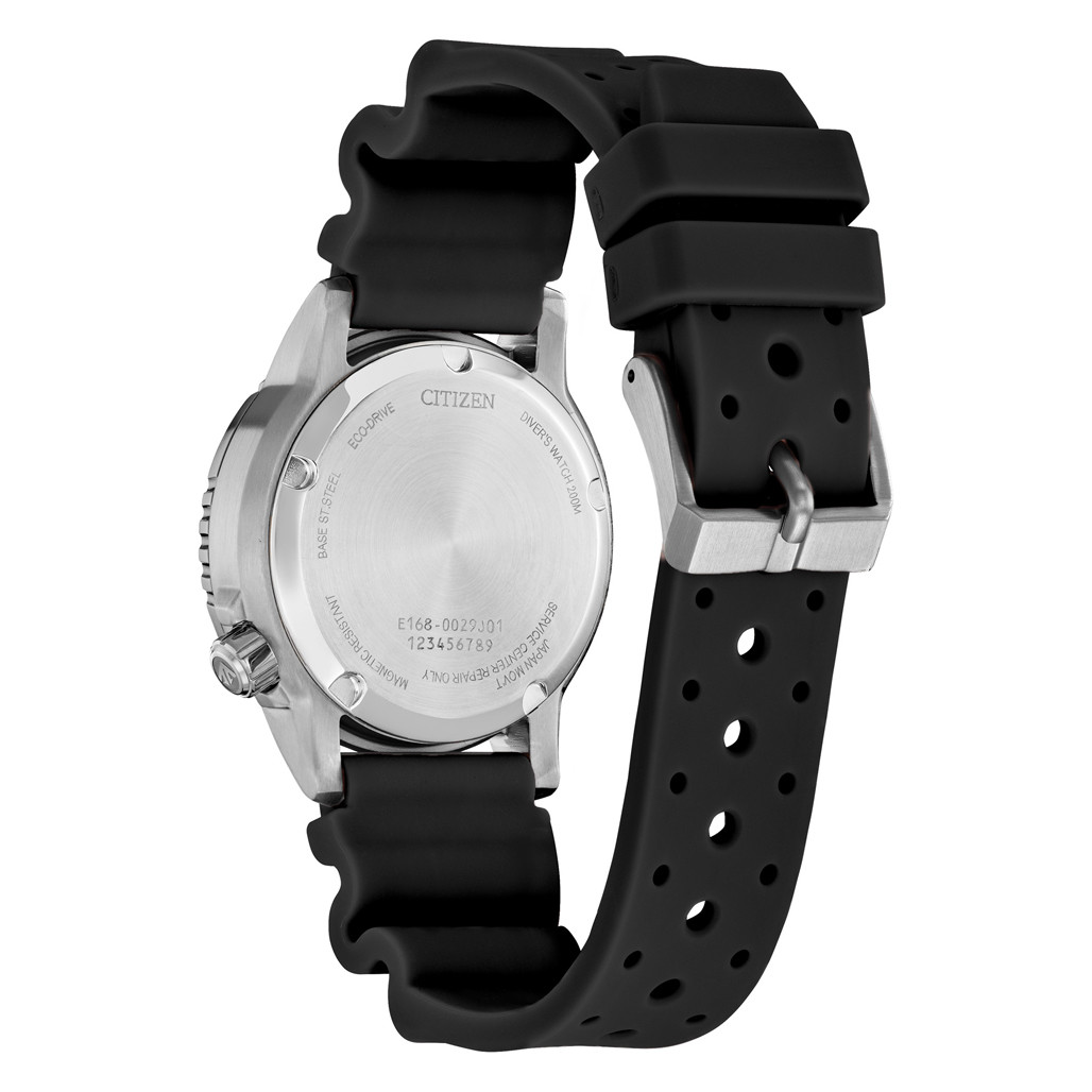 Citizen Promaster 36.5mm Solar Dive Watch with Black Dial #EO2020-08E