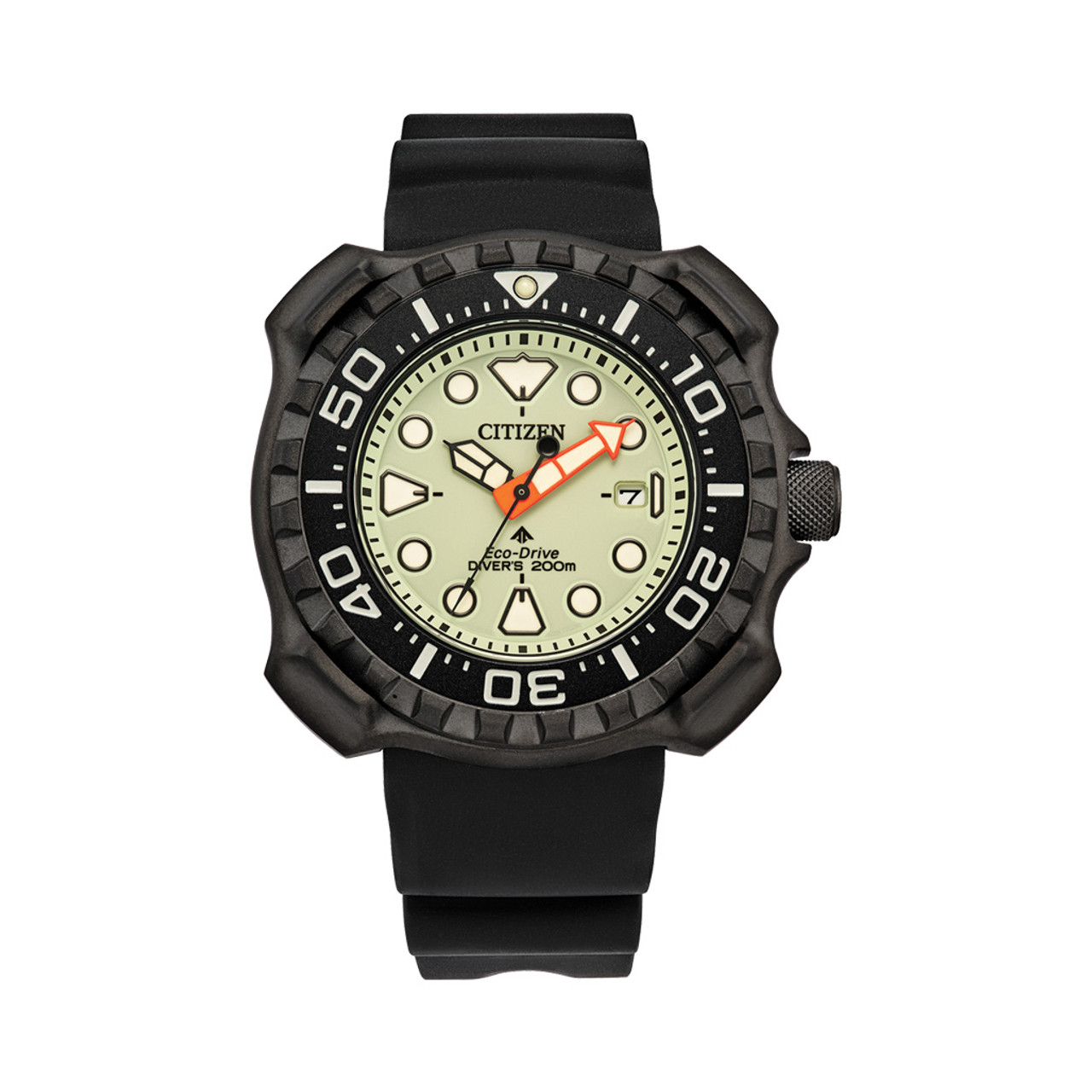 Citizen Promaster DLC Super Titanium Solar Dive Watch with Full Lume Dial  #BN0227-25X