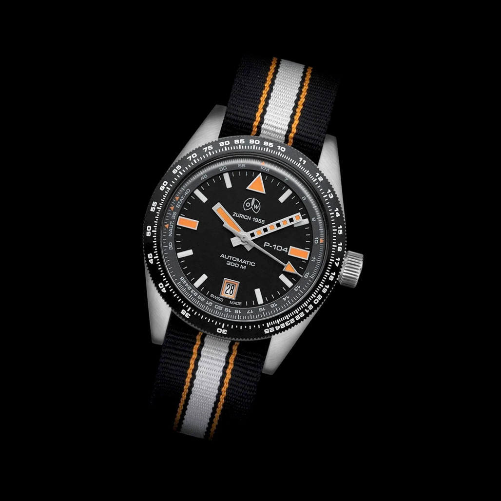 Lies of P Pオルガン クォーツ時計 75個限定グッズ ライズオブP Ollech & Wajs Swiss Automatic P-104 Pilot's Watch #OW-P-104