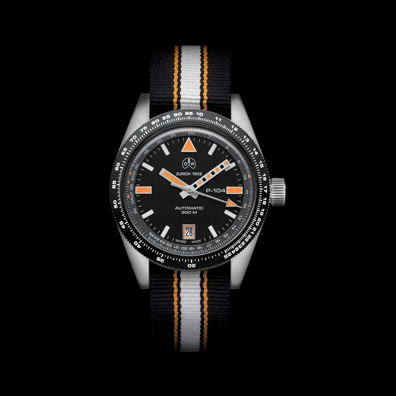 時計 Ollech & Wajs P-104 Ollech & Wajs Swiss Automatic P-104 Pilot's Watch #OW-P-104