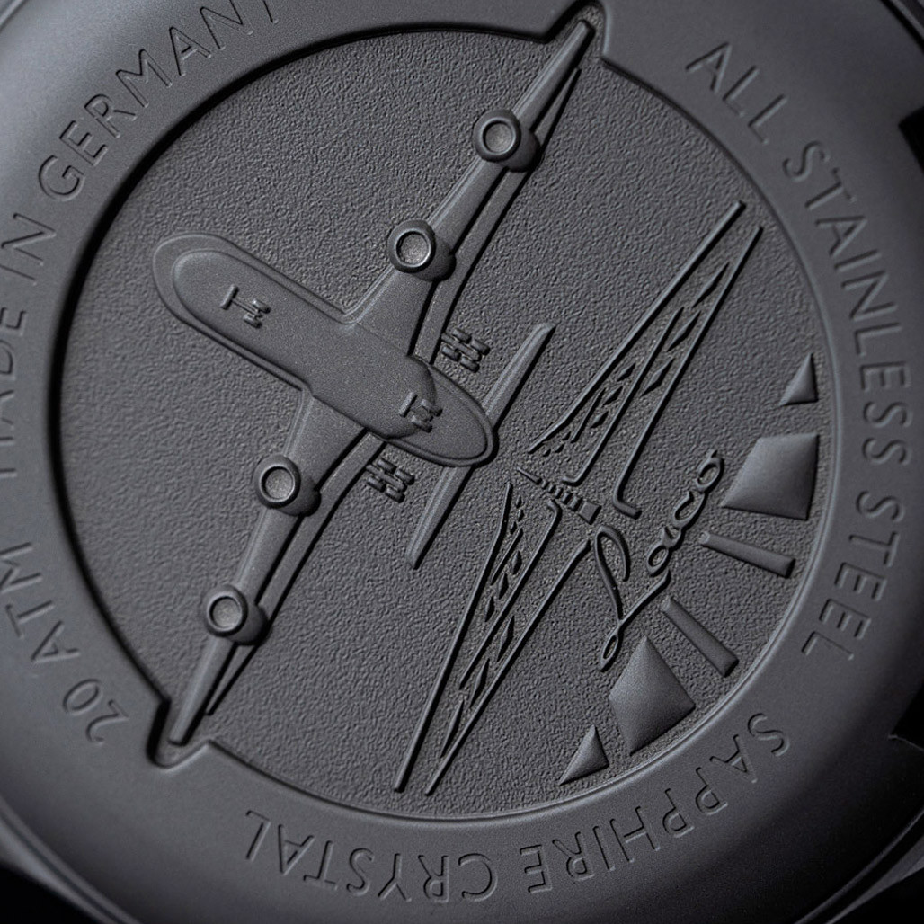 Laco Hamburg GMT DIN 8330 Automatic Pilot Watch #862165