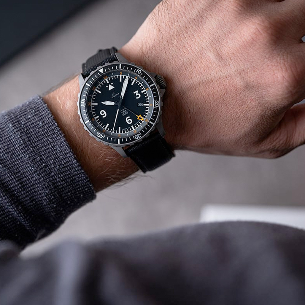 Laco Hamburg GMT DIN 8330 Automatic Pilot Watch #862165